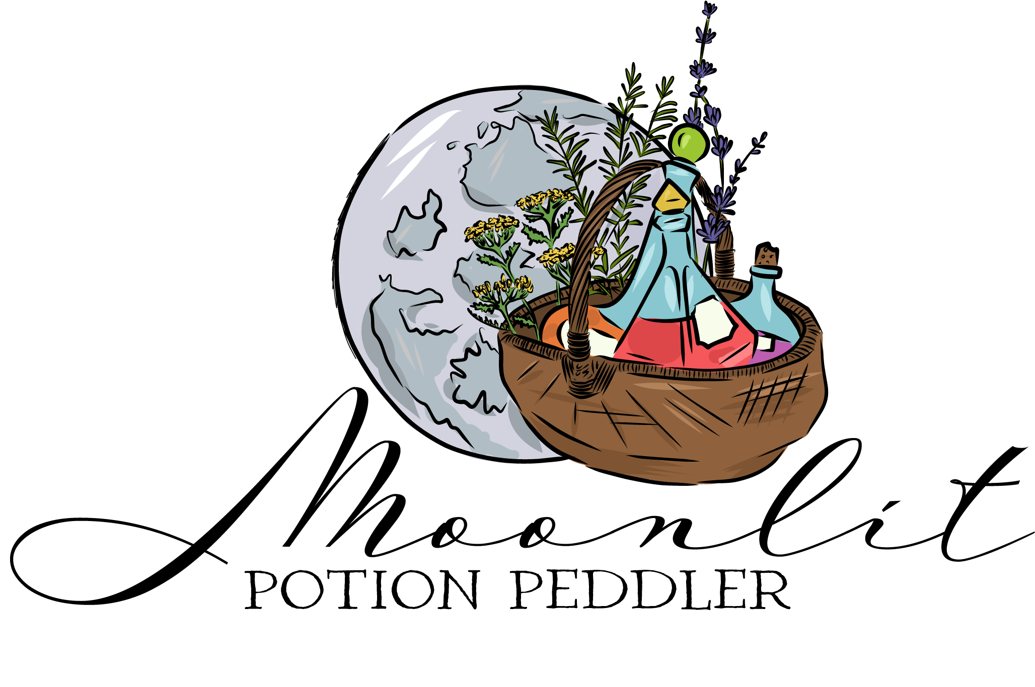 Moonlit Potion Peddler